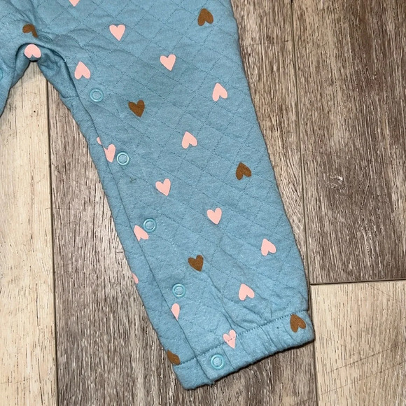 Carter's Baby Girls Long Sleeve Jumpsuit - Picture 4 of 7